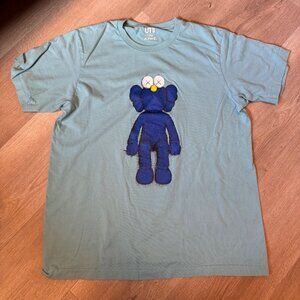 KAWS x Uniqlo Blue BFF Tee - Large